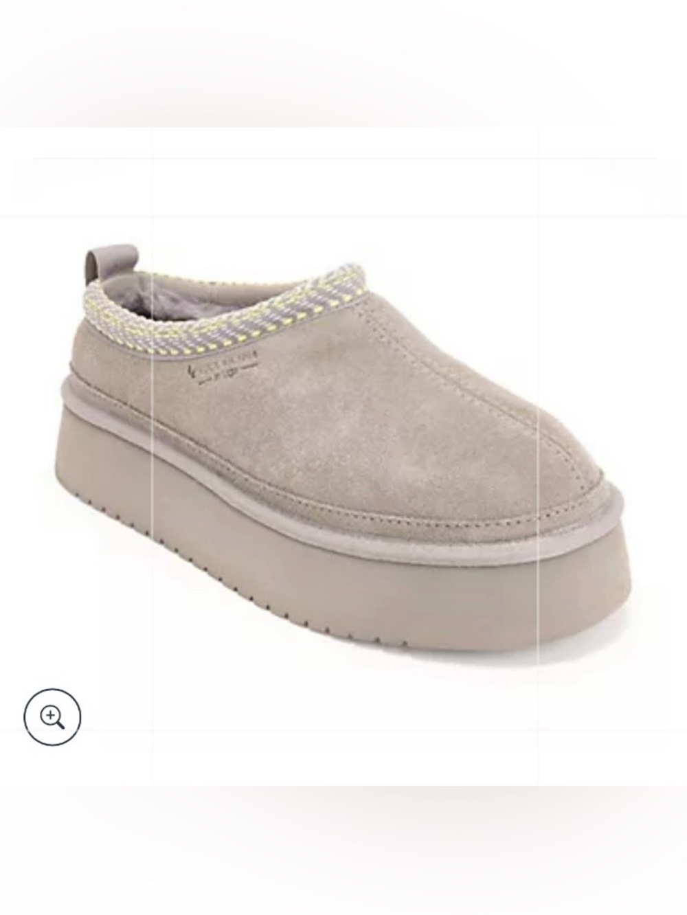Koolaburra by Ugg | Burree platform suede slip on in “cloud”